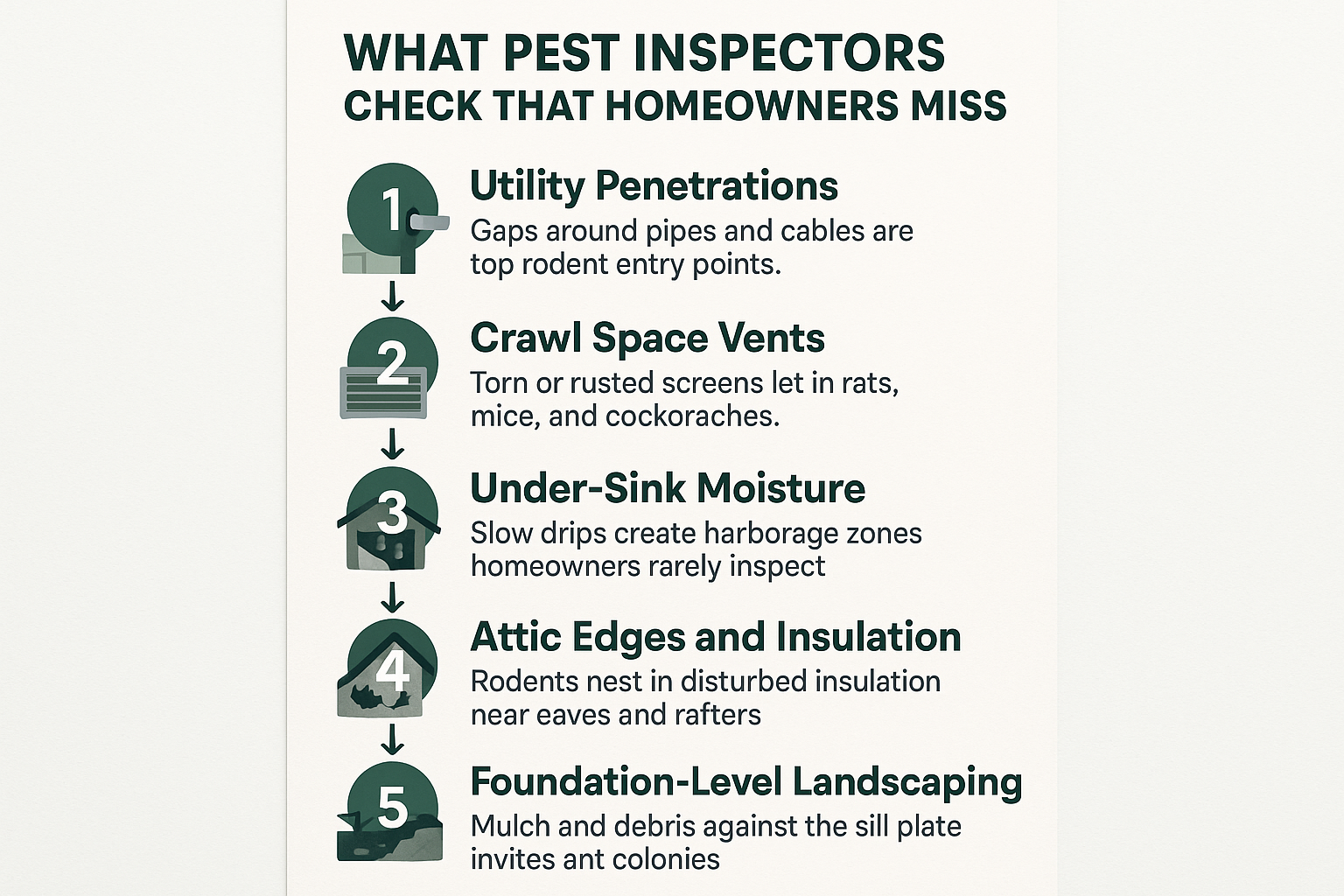 What Do Pest Inspectors Look For That Homeowners Usually Miss?