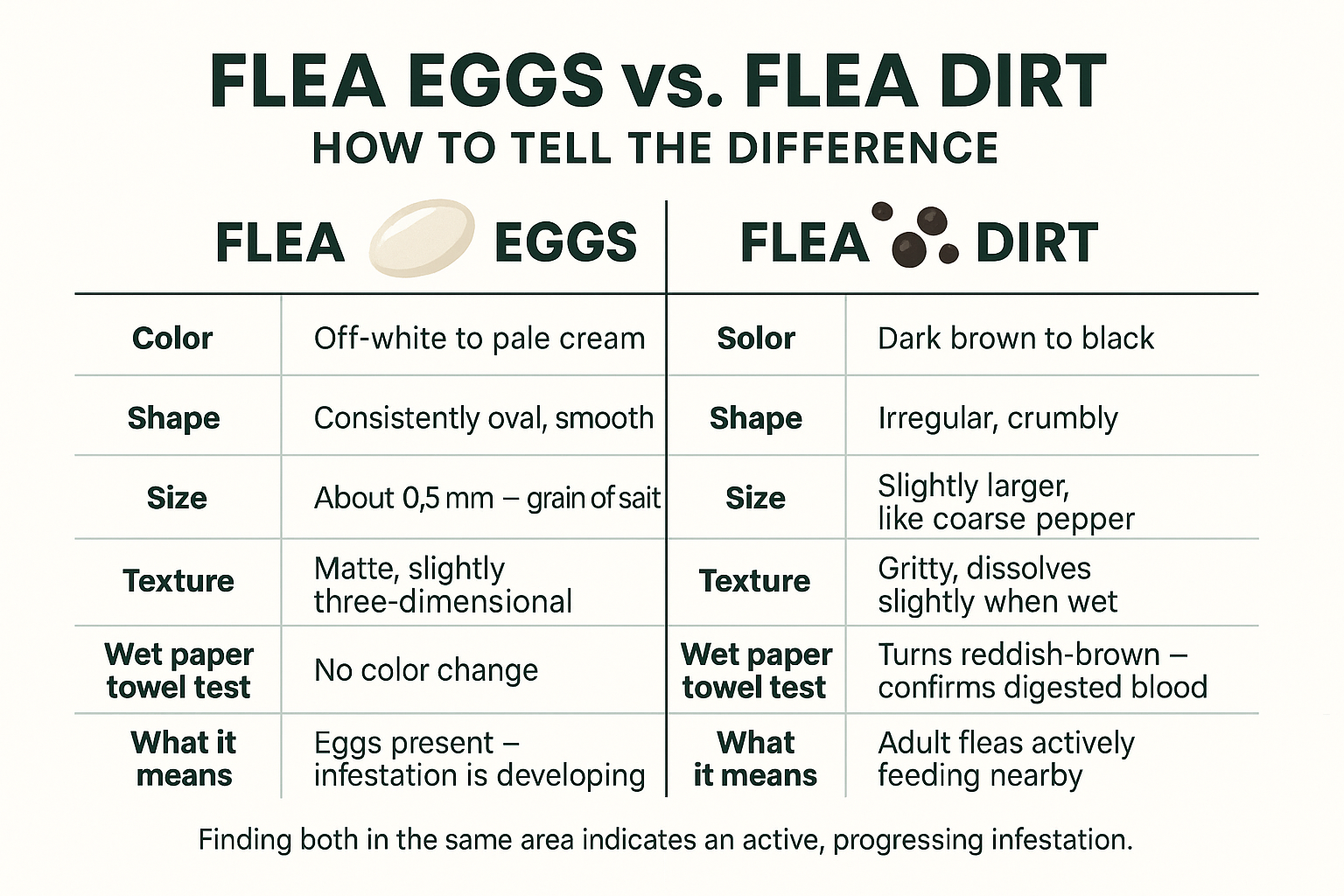 How to Tell If Those Tiny White Specks Are Actually Flea Eggs