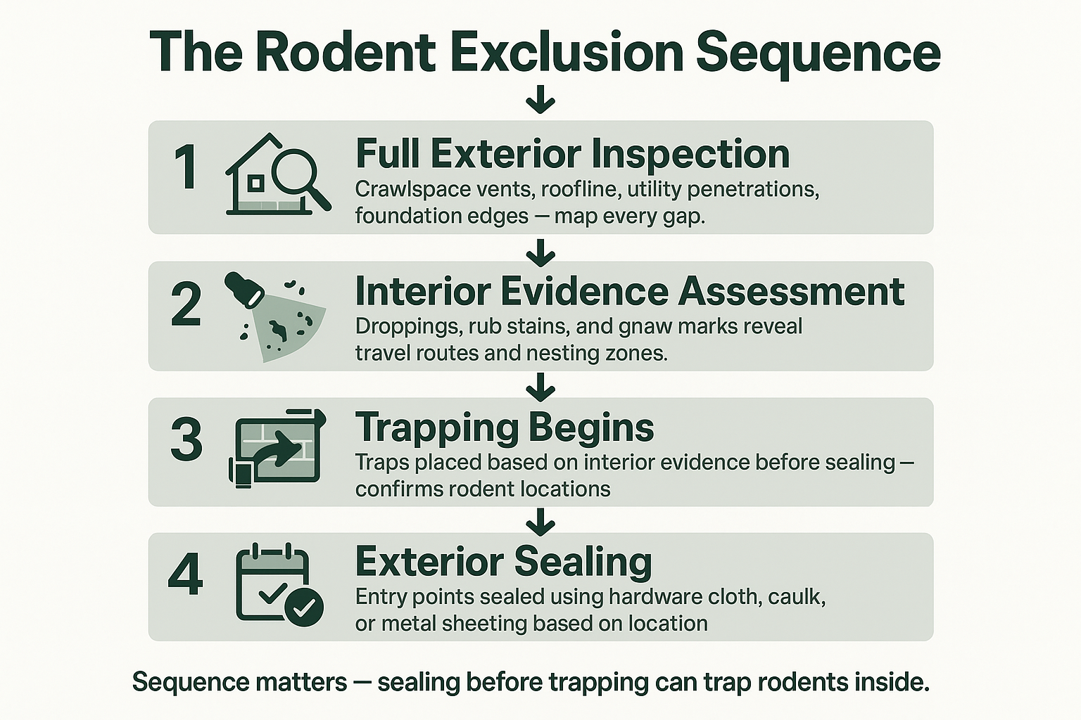 Rodent Exclusion: What the Sealing Process Actually Looks Like